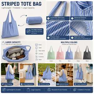Custom Logo Canvas Vest Style Shopping Heavy Duty Cotton Tote With Open <b>Top</b> Reusable Grocery Bag - Product Image 3
