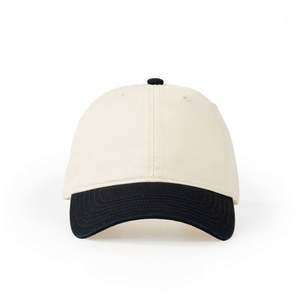 Venta al por mayor de calidad superior logotipo personalizado 100% algodón sombreros de papá sin estructura sombrero de dos tonos gorras de béisbol personalizadas - Product Image 3