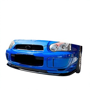 Para <span class=keywords><strong>Subaru</strong></span> <span class=keywords><strong>Impreza</strong></span> <span class=keywords><strong>WRX</strong></span> STI <span class=keywords><strong>2004</strong></span>-2005, Alerón Delantero Pulido de Polipropileno, <span class=keywords><strong>Tuning</strong></span> FEIXIAN, Instalación con Cinta Adhesiva o Tornillos - Product Image 3