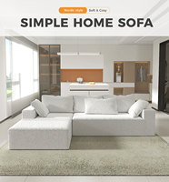 Saien Home Modulare Schnitts ofas Set Schaum kompression sbett möbel für Wohnzimmer Vakuum verpackung Couch für Apartment Mall Verwendung
