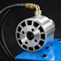 Machine de sertissage automatique électrique hydraulique pour tubes PPR PEX, à commande par écran tactile, avec option tête simple ou double