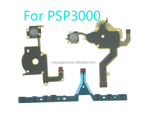 Repuesto para <span class=keywords><strong>PSP</strong></span> 1000, Botones Izquierdo y Derecho, Cable del Botón de Volumen para <span class=keywords><strong>PSP</strong></span> 2000 3000, Cable Flexible <span class=keywords><strong>3</strong></span> en 1 para Reparación de Volumen L R - Product Image 1
