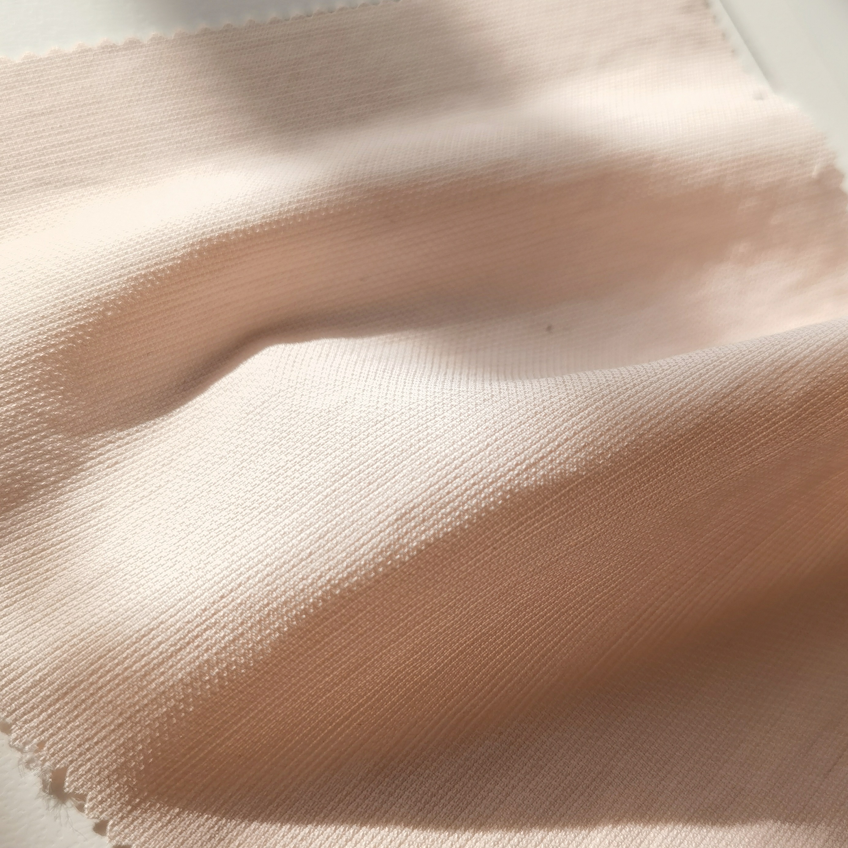 #3021 Yiqi Eco-Friendly Sheer Rayon/Nylon Twill Woven Fabric OEKO-TEX Certified Medium Weight for Shirt Dress & Blouse