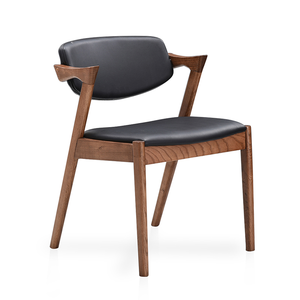 <strong>Mid</strong> <strong>Century</strong> Z Shape Solid Wood <strong>Dining</strong> <strong>Chair</strong> Ash Wood Retro Upholstered Armchair Vintage Restaurant Furniture <strong>Table</strong> <strong>and</strong> <strong>Chair</strong> Set - Product Image 5