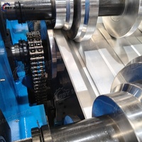 Máquina Profesional Totalmente Automática de Alta Velocidad para Fabricación de Perfiles de Láminas Metálicas para Techos con Costura Vertical 470, con Motor de Rodillo Frío