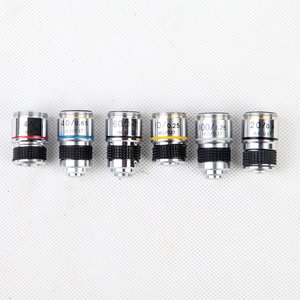 생물학 현미경 185 무색 목적 4X 10X 40X 100X 현미경 부속품 - Product Image 6