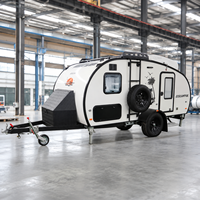 Caravane compacte pliable et imperméable pour les voyages en plein air, idéale pour les vacances – Offre spéciale