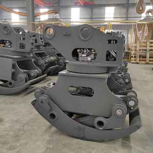 <span class=keywords><strong>Grappin</strong></span> <span class=keywords><strong>forestier</strong></span> hydraulique pour excavatrice de 6 tonnes avec ouverture de mâchoire de 1500 mm et composants d'engrenage centraux - Product Image 2