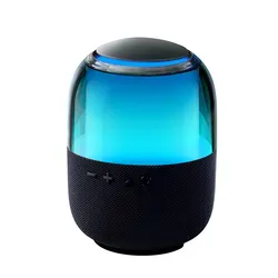 2023 Hot Selling LDAC BT V5.3 RGB Light Waterproof Portable Sound Speaker Subwoofer Wireless Audio Smart Speaker Bluetooth