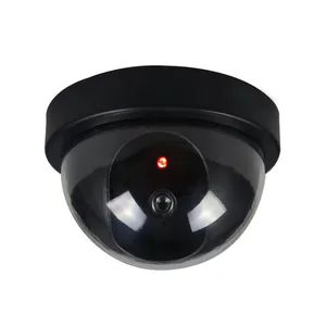 Danwish Wireless Simulierter Innen-/Außenbereich mit blinkender roter LED-CCTV-Home-Security-Dummy-Kamera