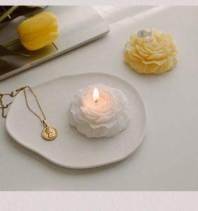Long Lasting <strong>Fresh</strong> <strong>Linen</strong> Luxury Scented Soy Jar <strong>Candle</strong> Hand Poured Highly Scented <strong>Candles</strong> - Product Image 3