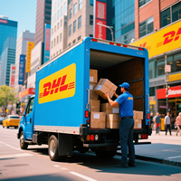 Agente de Envío Aéreo Exprés DHL UPS Económico de China a Estados Unidos, Canadá, Francia, Alemania, Países Bajos, Corea, Reino Unido, Emiratos Árabes Unidos, Japón, Transitario de Carga