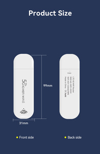 Modem USB 4G, clé USB sans fil 4G LTE, routeur Wifi6, adaptateur <span class=keywords><strong>Wifi</strong></span>, <span class=keywords><strong>Wifi</strong></span> <span class=keywords><strong>de</strong></span> <span class=keywords><strong>poche</strong></span>, accès Internet en extérieur - Product Image 4