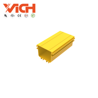 Vichnet 120mm Goulotte de gestion de câbles pour salle informatique, guide de câbles à fibre optique, conduit de guidage de fibre optique