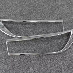 KQD Brand ABS Chrome Front Light <b>Cover</b> <b>Head</b> Light Headlight <b>Cover</b> with Led for toyota Innova 2017 - Product Image 2