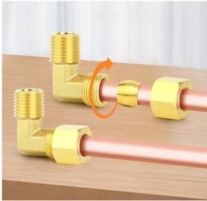 Virole de sertissage de tuyau en acier en laiton pour tuyau d'eau - Product Image 6