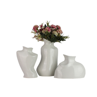 Nouveau Vase de fleurs artificielles en résine, Vase de corail rouge pour décoration de table