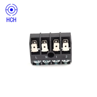 Bloc de bornes combiné à 4 connecteurs JXO-B4 15A/30A
