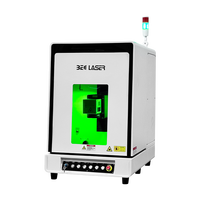 Machine de marquage et de gravure laser 3D à fibre optique avec mise au point dynamique de surface courbe 3D de précision, machine de découpe laser pour bijoux en or