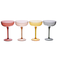 Verres à vin en plastique portables incassables de 10 oz avec large ouverture, gobelets réutilisables pour banquets et fêtes