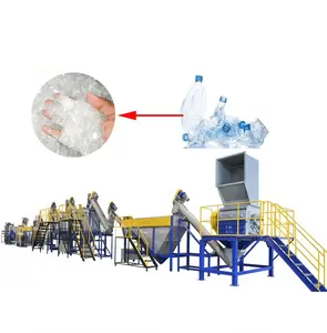 Машина для переработки отходов пластика, оборудование для переработки пэт бутылок, мойка