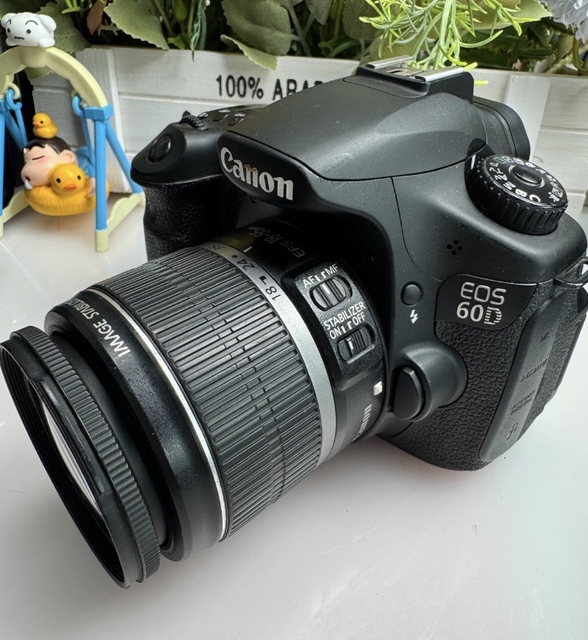 Wholesale Used 60D Professional DSLR Digital Camera 18-55mm Lens 18MP Full HD Video SD Card CMOS Sensor 2"-3" Screen Lithium
