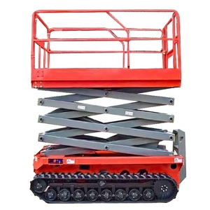 Plataforma Elevadora de Tijera Antideslizante con Orugas Adaptadas para Todo Terreno - Product Image 2