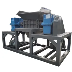 Plastic Shredder Machine Recycling Industrial Metal Iron And Aluminum Shredder For Sale