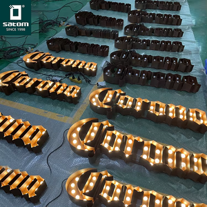 <span class=keywords><strong>Letras</strong></span> Luminosas LED de Madera de 6 Pies, Letrero Decorativo para Grandes Eventos - Product Image 5