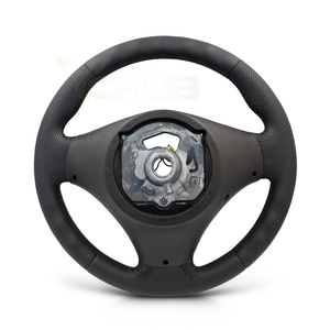 <span class=keywords><strong>Volant</strong></span> personnalisé à fond rond semi-perforé en cuir <span class=keywords><strong>M</strong></span> pour <span class=keywords><strong>BMW</strong></span> Série <span class=keywords><strong>1</strong></span> 3 E90 E91 E92 E93 M3 E82 E81 E87 E88 - Product Image 2