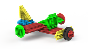 Juguetes de Construcción Educativos, Juego de 200 Piezas de Bloques de Construcción Creativos en Cubeta para Niños (3+ años) - Product Image 5