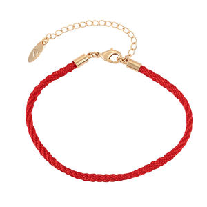 Bracelet de corde de <span class=keywords><strong>mariage</strong></span> à fil rouge, bijou ancien chinois, legend ancienne lune, 77051 - Product Image 1