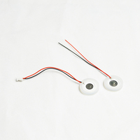 Plaque à ultrasons piézoélectrique SWT 13,8 mm avec joint en silicone et connecteur pré-câblé pour atomiseur d'humidificateur domestique miniature