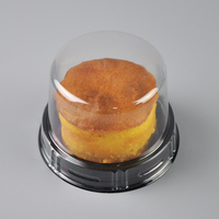 Boîtes à macarons en plastique transparent personnalisées, emballages jetables pour pâtisseries, présentoirs pour biscuits, emballages pour pain