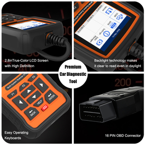 Cho Foxwell nt510 OBD2 máy quét mới nhất phần mềm phiên bản tất cả các hệ thống mã Reader với ABS SRS DPF TPMS hoạt động kiểm tra công cụ Chẩn đoán - Product Image 4