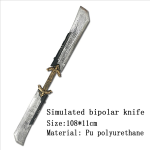 Cosplay épée modèle <span class=keywords><strong>Thanos</strong></span> épée à double tranchant imitation épée <span class=keywords><strong>jouet</strong></span> pour enfants - Product Image 4