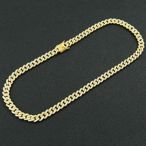 Collar de Cadena de Doble Color con Diseño Geométrico, Estilo Hiphop, Unisex, Joyería de Moda al por Mayor, Gran Venta 2026 - Product Image 6