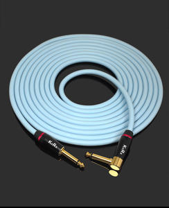 Coderas de alta calidad y cabezal recto, <span class=keywords><strong>cable</strong></span> de <span class=keywords><strong>guitarra</strong></span> de línea de conexión, multicolor, gran oferta - Product Image 1