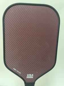 ชุดไม้พายพิคเคิลบอลแบบกดเย็น-ร้อนสั่งทำพิเศษ สีดำแดงลายทวิล ผลิตจากเคฟลาร์ คุณภาพพรีเมียม ประสิทธิภาพสูง - Product Image 5