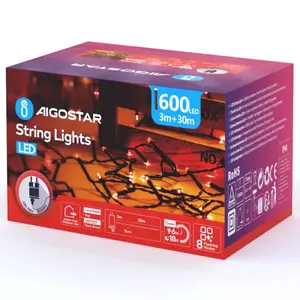 Bande lumineuse plate basse tension, flexible, type LED, avec plusieurs couleurs et modes, idéale pour la décoration et l'ambiance. - Product Image 3