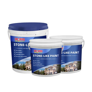 Pintura de pared de textura de piedra con aspecto de mármol de imitación de granito respetuoso con el medio ambiente - Product Image 6