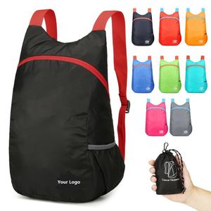 Mochila Deportiva Ultraligera de Nailon Antirrobo e Impermeable con Logotipo Personalizado, Hecha con Botellas de Plástico Recicladas, 20L, Plegable, para Senderismo y Camping al Aire Libre - Product Image 1