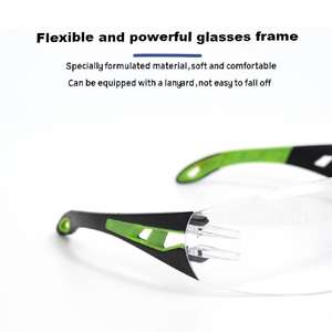 نظارات أمان للعمل متعددة الوظائف وعالية الجودة مضادة للضباب مقاومة للأتربة والرمال نظارات أمان للحام مضادة للرذاذ - Product Image 5