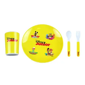 Reusable Eco-friendly Dishwasher safe BPA free Custom Unbreakable Lovely Melamine Children's Dinner Sets for Kids Dining