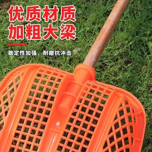 Tamiz de Plástico Naranja para Tierra, Malla Engrosada, Herramienta Agrícola de Filtrado para Maíz, Cacahuete, Granos y Uso en Construcción - Product Image 5
