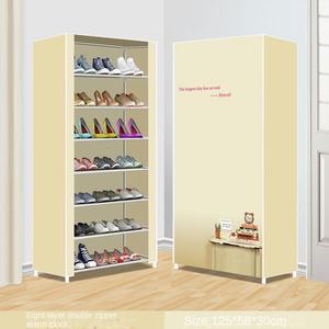 <span class=keywords><strong>Zapatero</strong></span> sencillo moderno <span class=keywords><strong>Zapatero</strong></span> sencillo Cubierta de tela a prueba de polvo y humedad Tela no tejida Almacenamiento a granel <span class=keywords><strong>Zapatero</strong></span> - Product Image 4