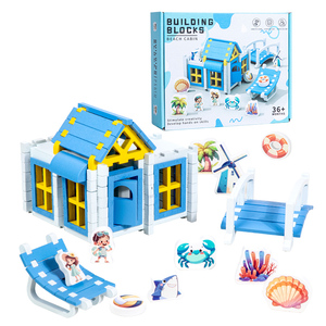 2025 nouvelle ferme éducative enfants <span class=keywords><strong>Kit</strong></span> de construction complet bricolage <span class=keywords><strong>bois</strong></span> Construction bloc jouet - Product Image 6