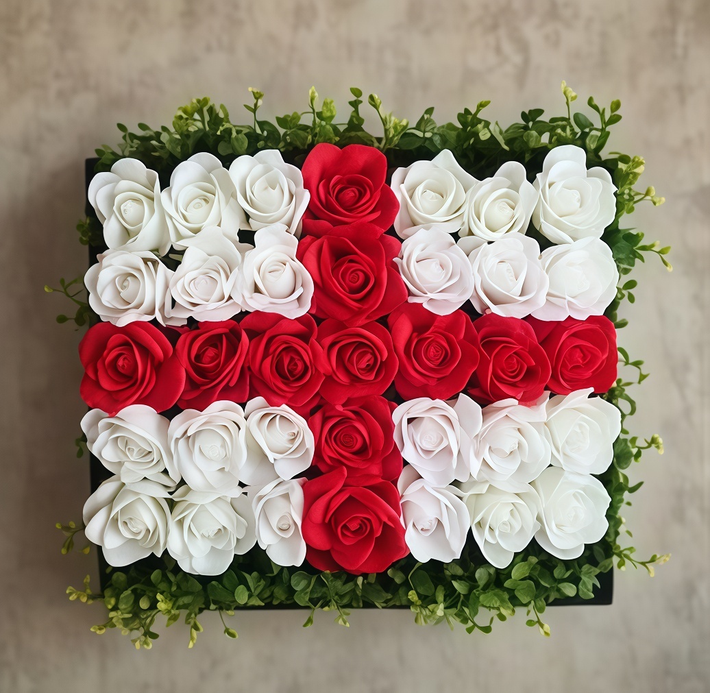 England White and Red