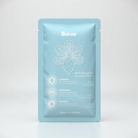 Sacs à 3 joints latéraux de marque imprimés sur mesure avec logo en relief et encre métallique pour emballage de produit de qualité supérieure