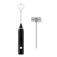 Mousseur à lait électrique rechargeable par USB, batteur à œufs, mousseur à lait portatif